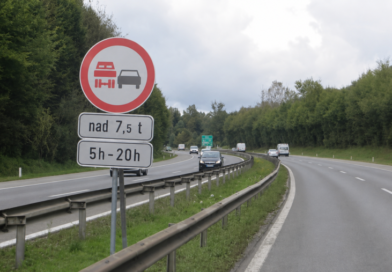 Od 1. avgusta daljša časovna prepoved prehitevanja za tovorna vozila na avtocesti A1 in hitri cesti H4