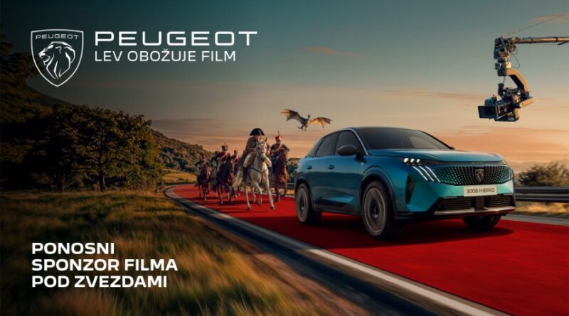 Peugeot tudi letos podpira film pod zvezdami