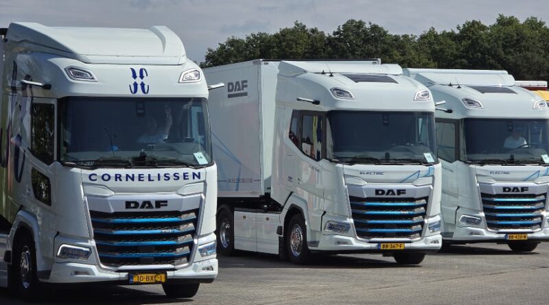 DAF in Einride skupaj proti avtonomnemu električnemu transportu
