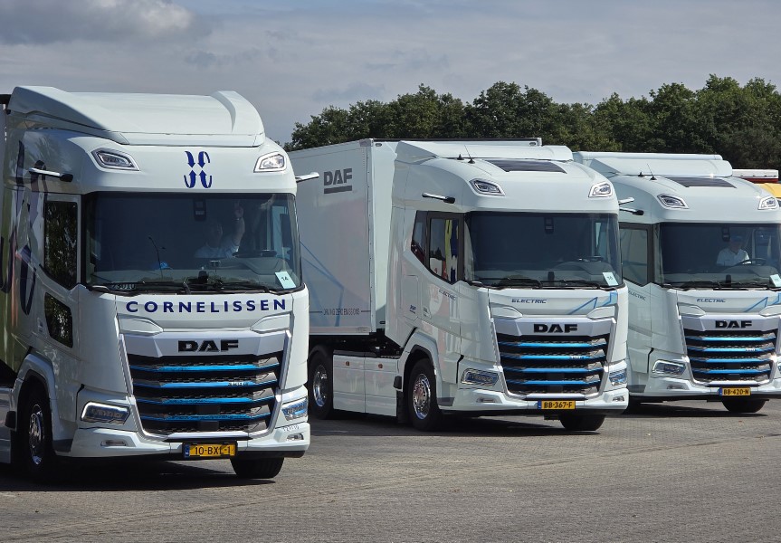 DAF in Einride skupaj proti avtonomnemu električnemu transportu