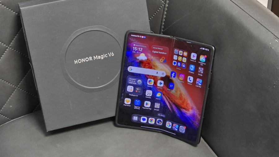 HONOR Magic V6 – zložljiv telefon brez velikih kompromisov